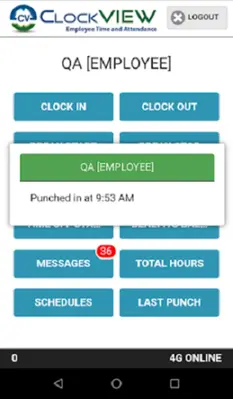 ClockView Mobile android App screenshot 6